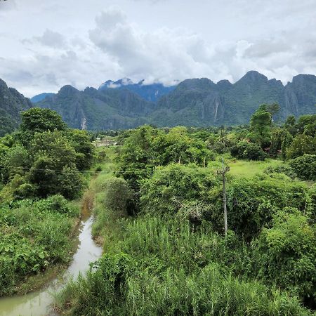 Blue Guesthouse Vang Vieng Exterior photo