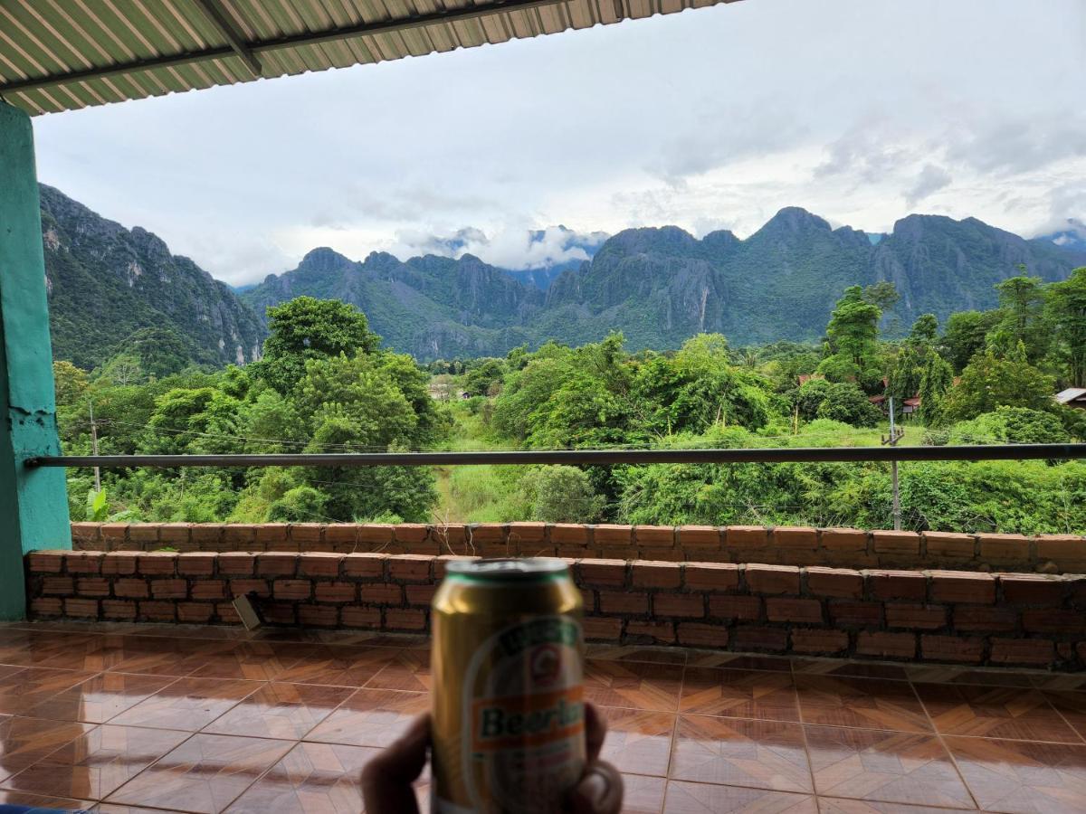 Blue Guesthouse Vang Vieng Exterior photo