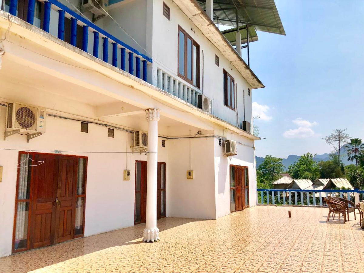 Blue Guesthouse Vang Vieng Exterior photo